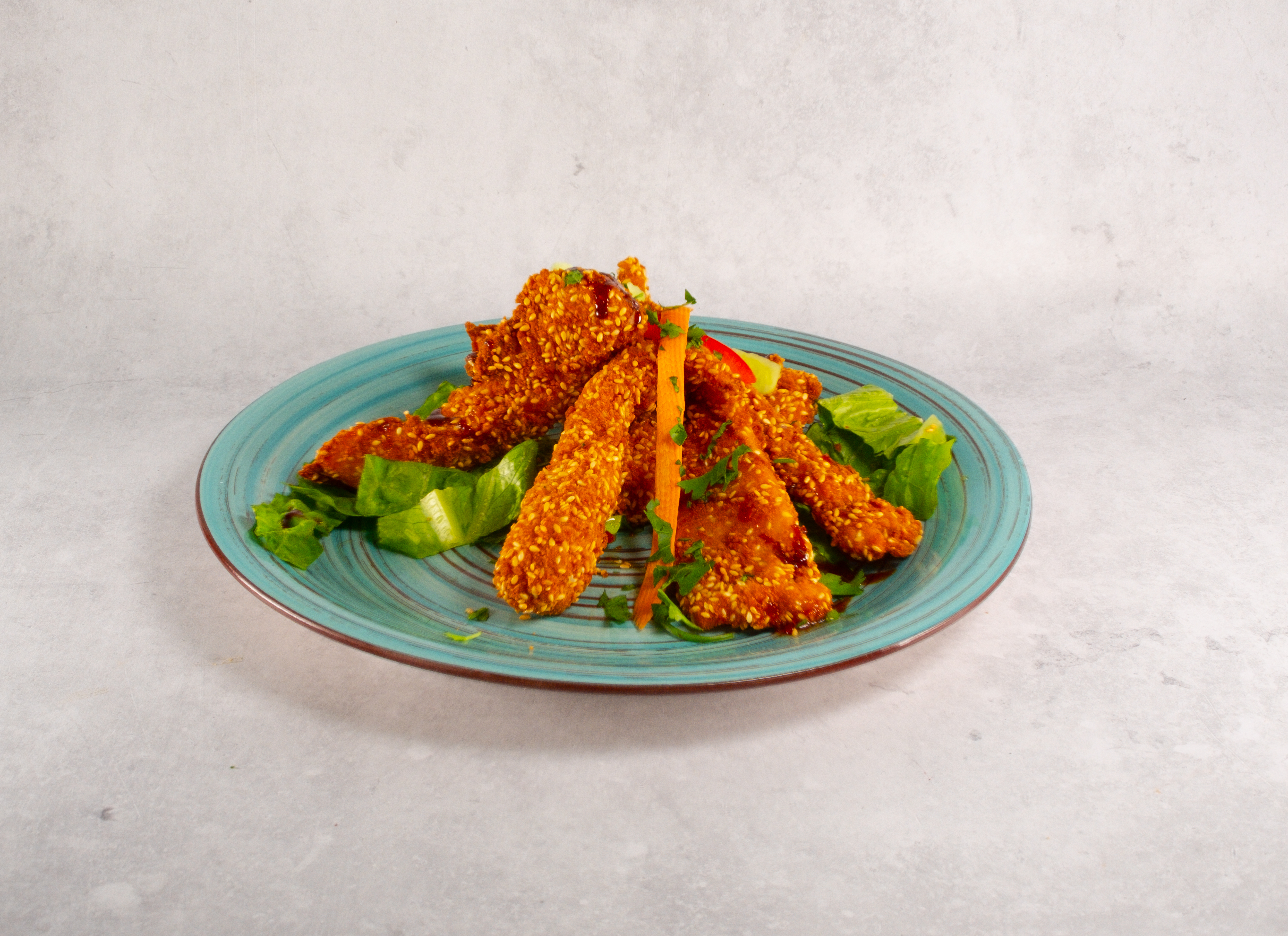 פילה דג מטוגן / קלמרי